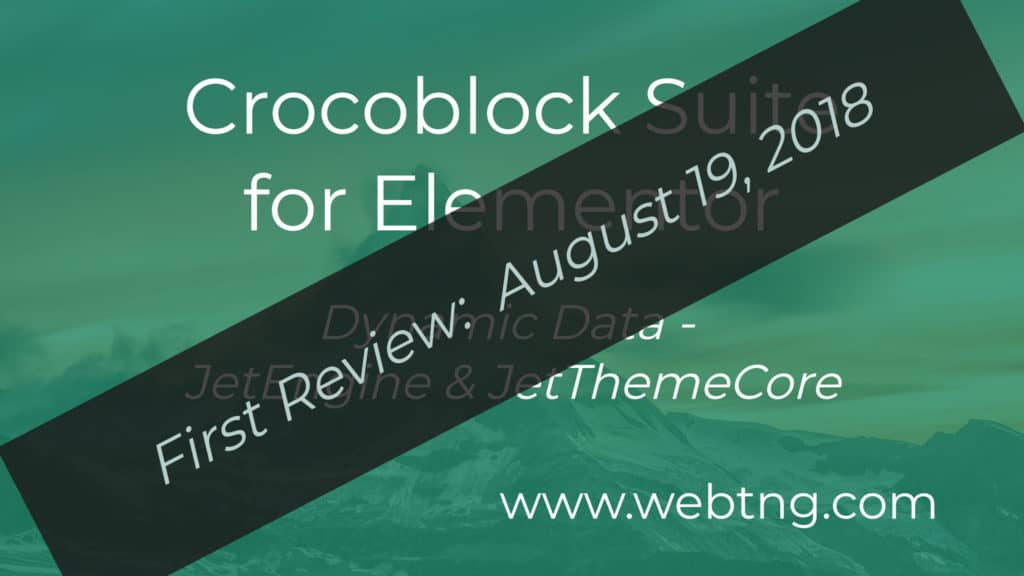 first review of Crocoblock