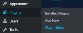 webarx plugin turn off file editor