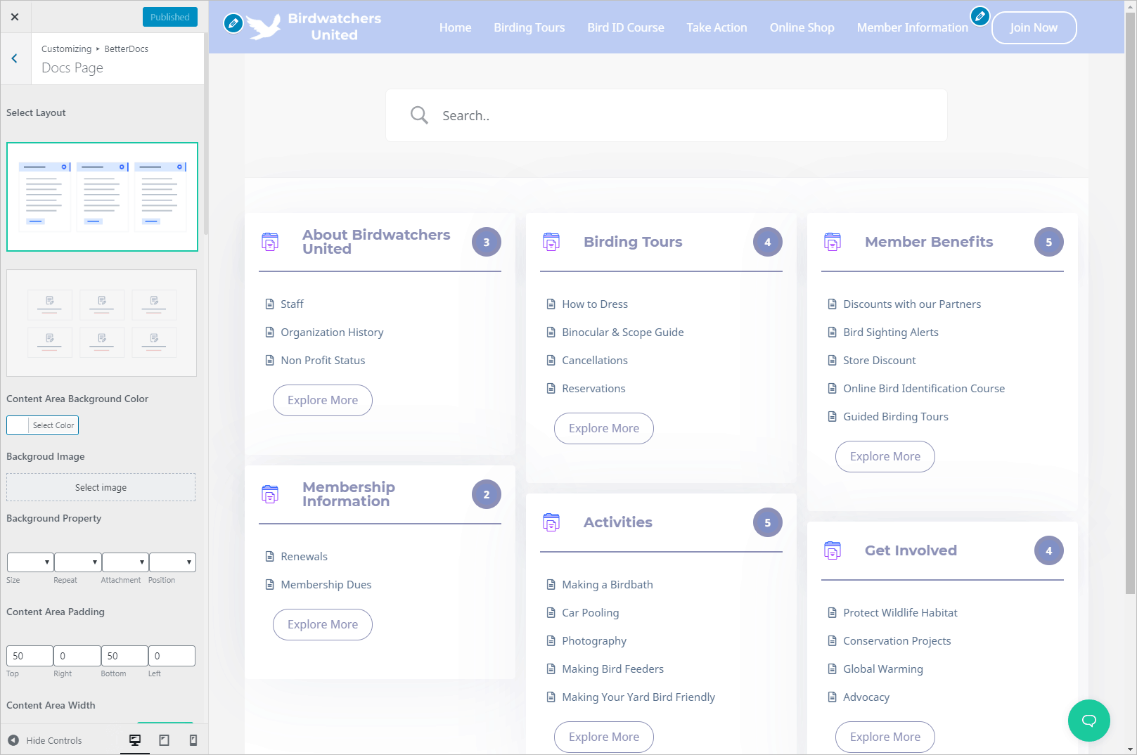 BetterDocs - A Knowledge Base For Your Site - WebTNG