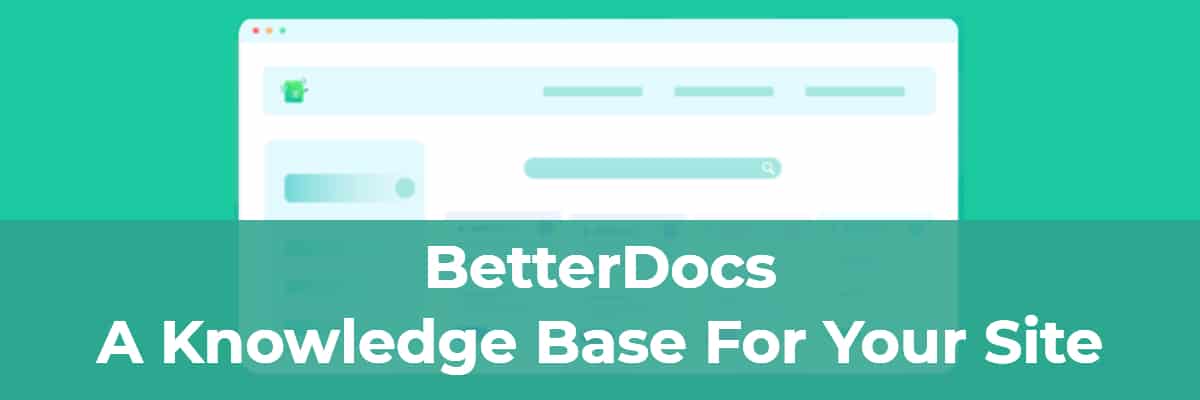 betterdocs knowledge base plugin