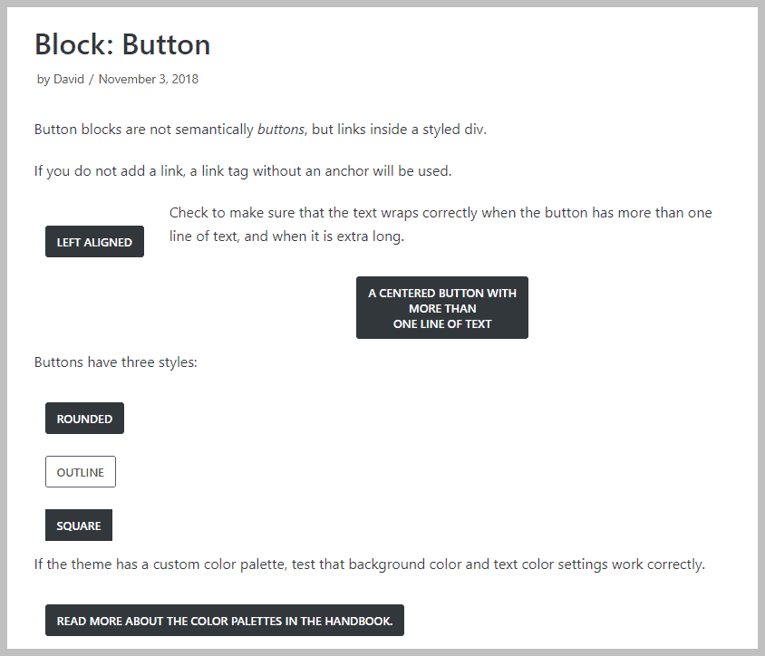 Neve Button Block