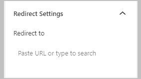 After Submit Redirect Settings