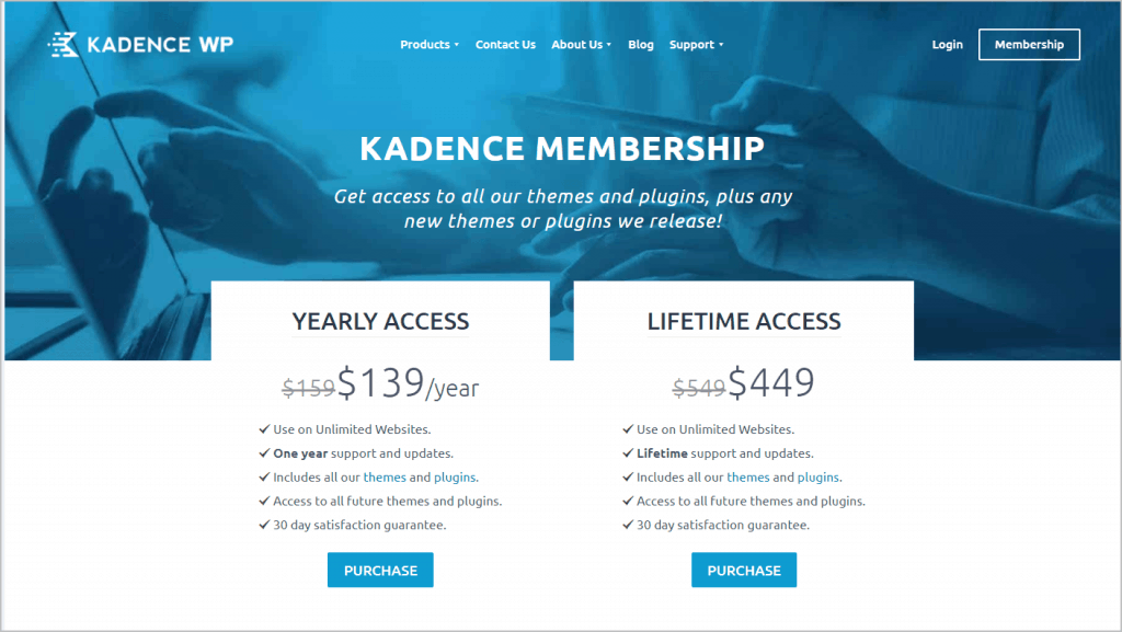 Kadence Membership