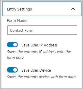 Pro Version Entry Settings