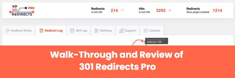 Walk-Through and Review of 301 Redirects Pro