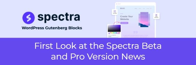 First Look at the Spectra Beta and Pro Version News