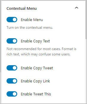 quotesdlx block settings in editor 3