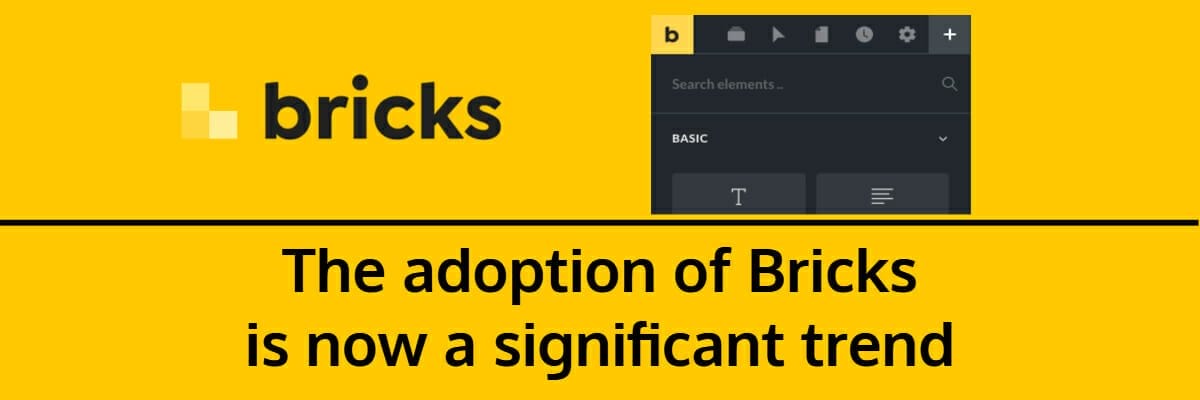 bricks adoption is a significant trend