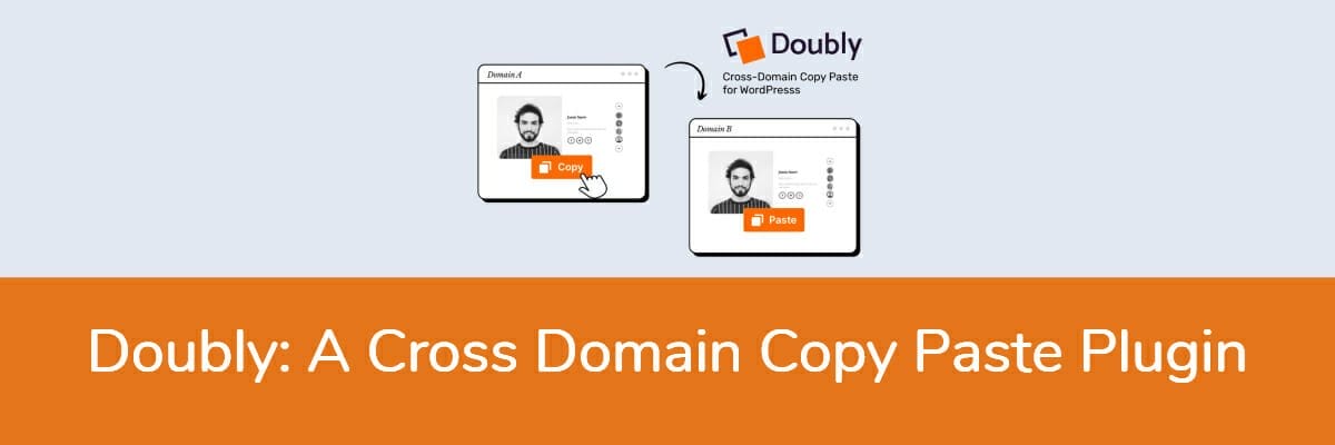doubly a cross domain copy paste plugin